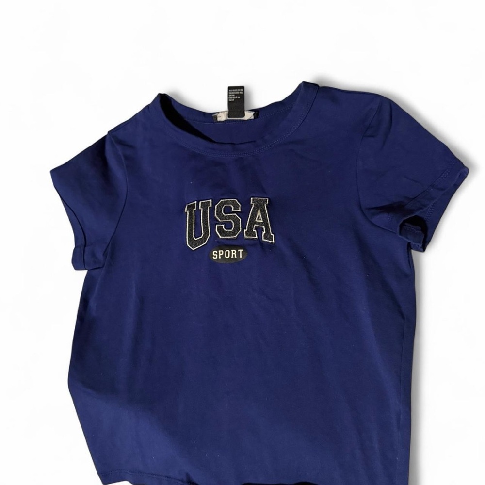 USA Sport Kids Blue T-Shirt